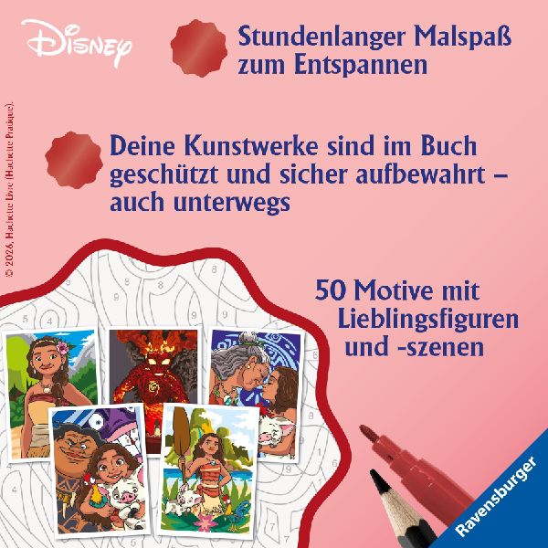Disney Malen nach Zahlen - Vaiana