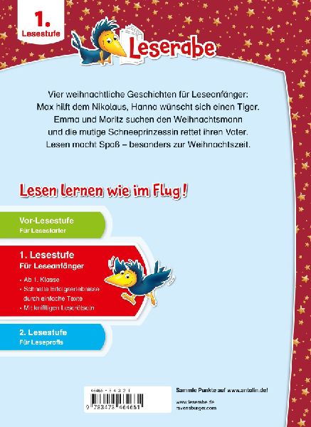 Leserabe Sonderausgaben - Die schönsten Erstlesegeschichten Weihnachten