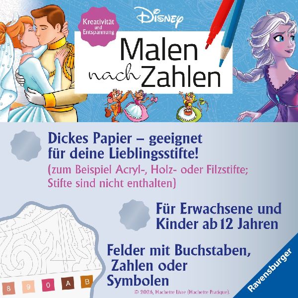 Disney Malen nach Zahlen: Babys