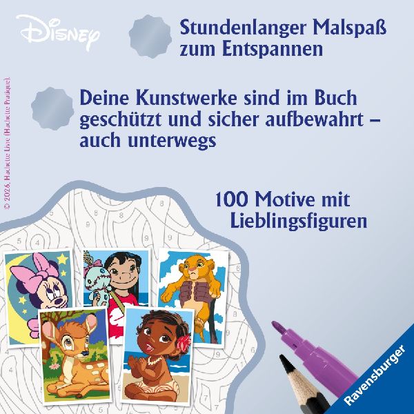 Disney Malen nach Zahlen: Babys