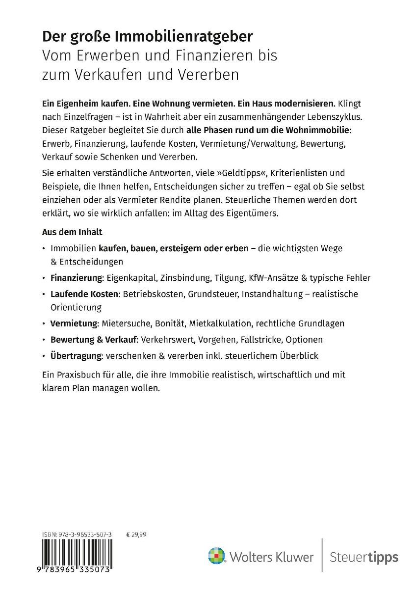 Der große Immobilienratgeber