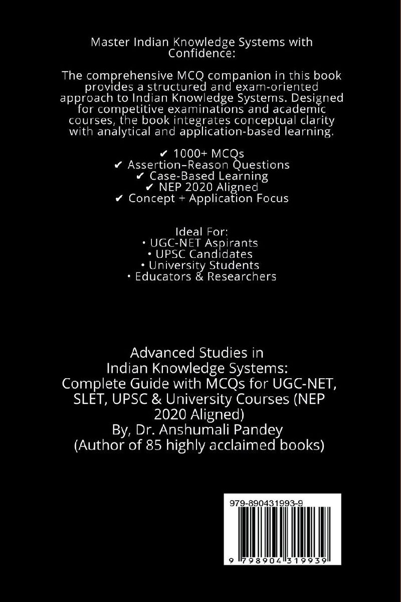 Advanced Studies in Indian Knowledge Systems