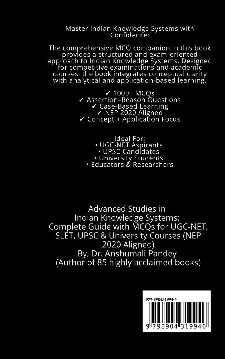Advanced Studies in Indian Knowledge Systems