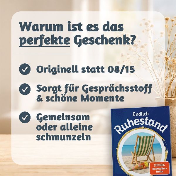 Endlich Ruhestand - Man lernt nie aus