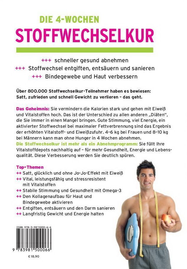 Die 4-Wochen Stoffwechselkur