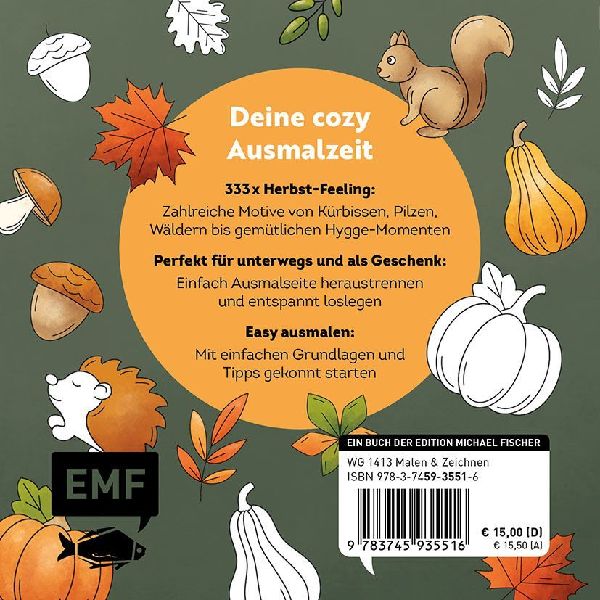 333 Ausmalen - Herbst-Gefühle