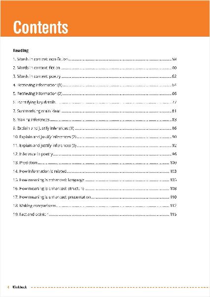 Maths, English and Reading Workbook
