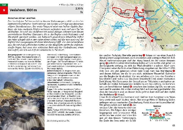 ROTHER Wanderführer Norwegen - Der Süden. 60 Fjord- und Bergwanderungen zwischen Oslo, Kap Lindesnes und Sognefjord