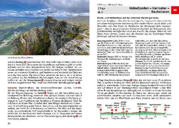 ROTHER Wanderführer Norwegen - Der Süden. 60 Fjord- und Bergwanderungen zwischen Oslo, Kap Lindesnes und Sognefjord