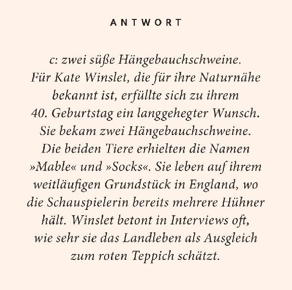 40. Geburtstag. Das Quiz