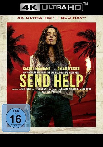Send Help. UHD + Blu-ray