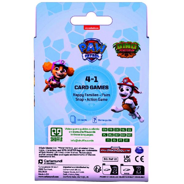 Paw Patrol Quartett 4-in-1