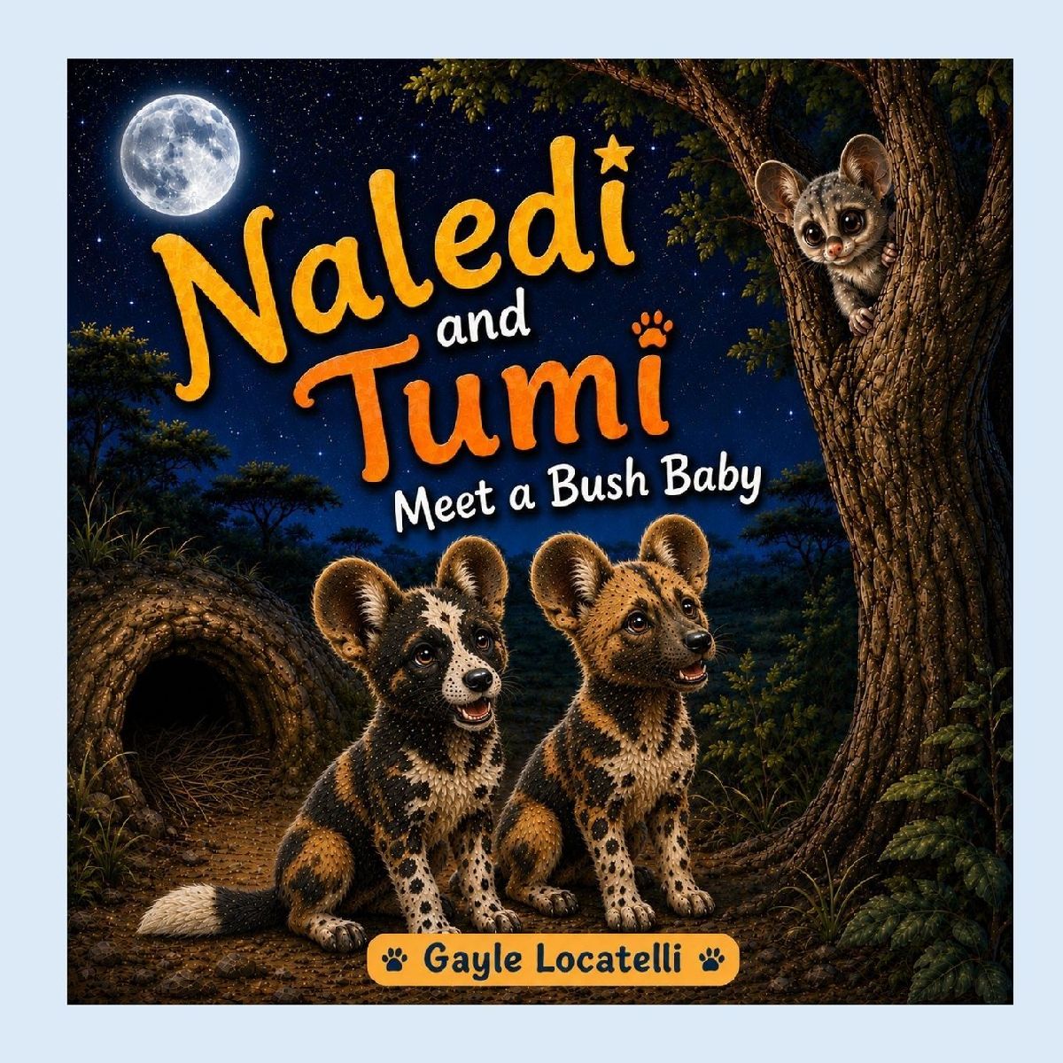 Naledi and Tumi Meet a Bush Baby