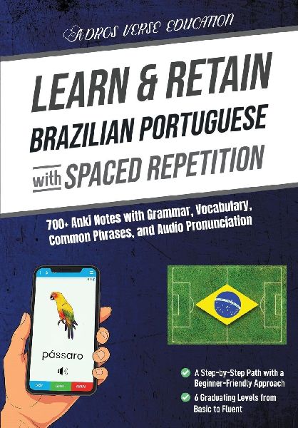Learn & Retain Brazilian Portuguese with Spaced Repetition