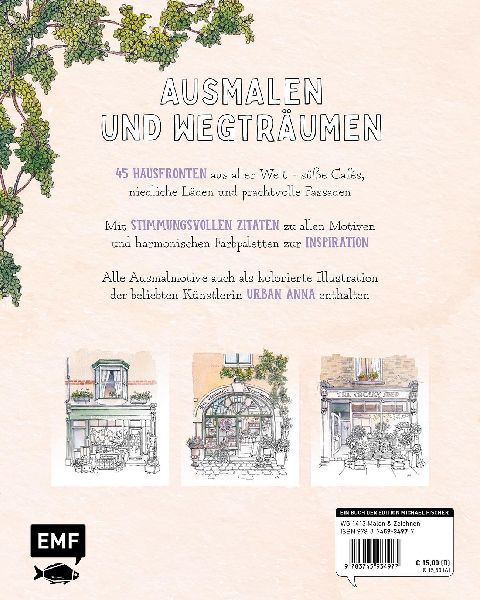 Meine Ausmalreise - Traumhafte Stadtansichten