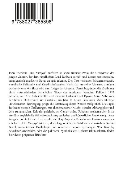 Der Vampyr (Horror-Klassiker)