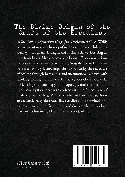 The Divine Origin of the Craft of the Herbalist