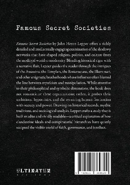 Famous Secret Societies