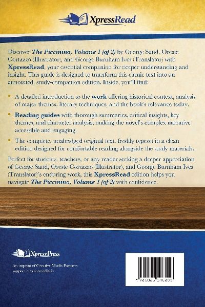 The Piccinino, Volume 1 (of 2) (Cram Edition)