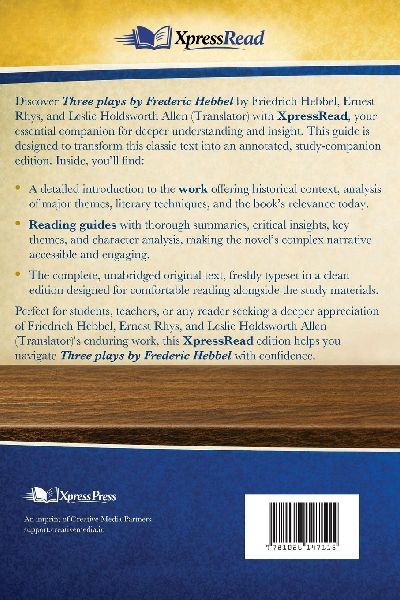 Three Plays by Frederic Hebbel (Cram Edition)