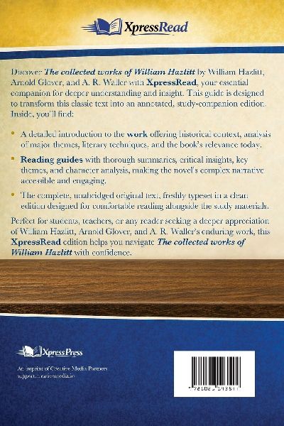 The Collected Works of William Hazlitt