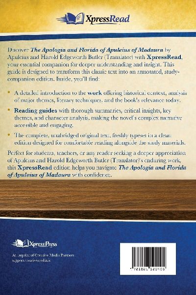 The Apologia and Florida of Apuleius of Madaura (Cram Edition)