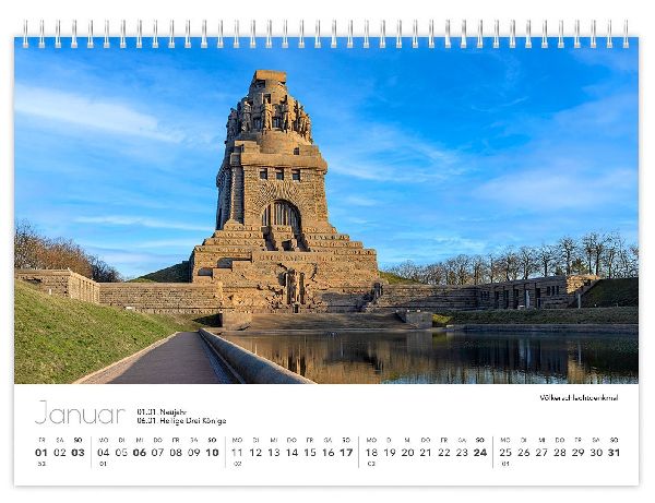 Kalender Leipzig kompakt 2027