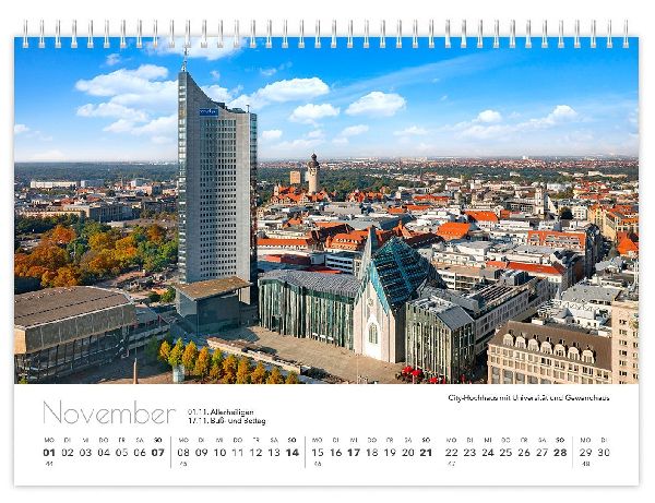 Kalender Leipzig kompakt 2027