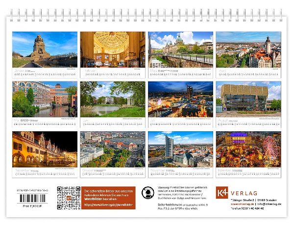 Kalender Leipzig kompakt 2027