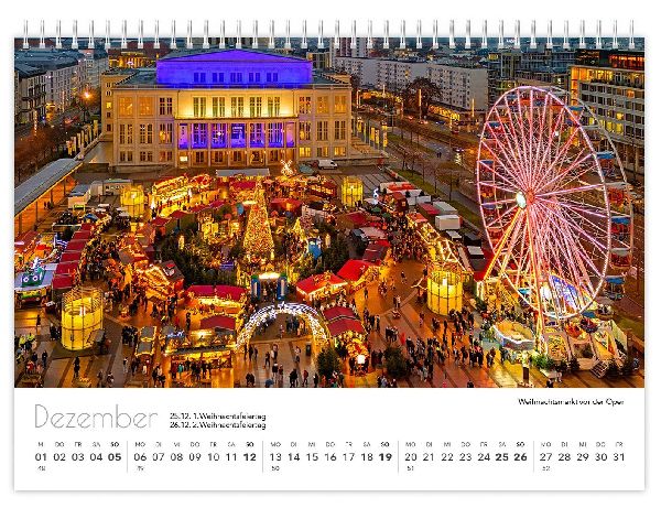 Kalender Leipzig kompakt 2027