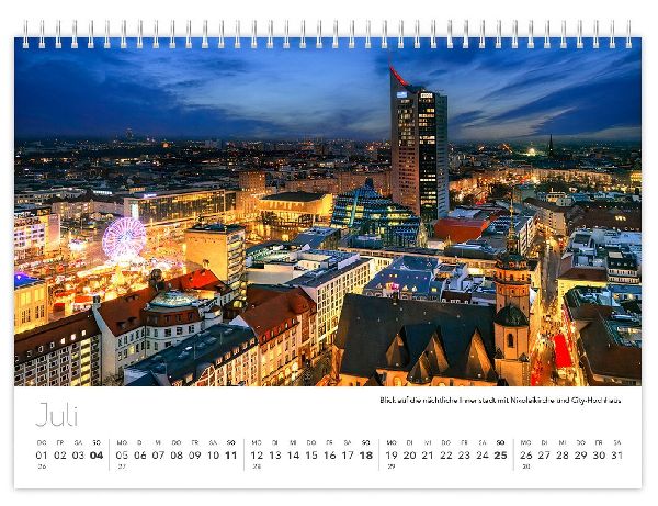 Kalender Leipzig kompakt 2027