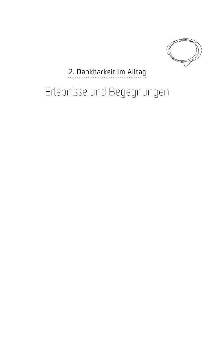 Die Brille der Dankbarkeit