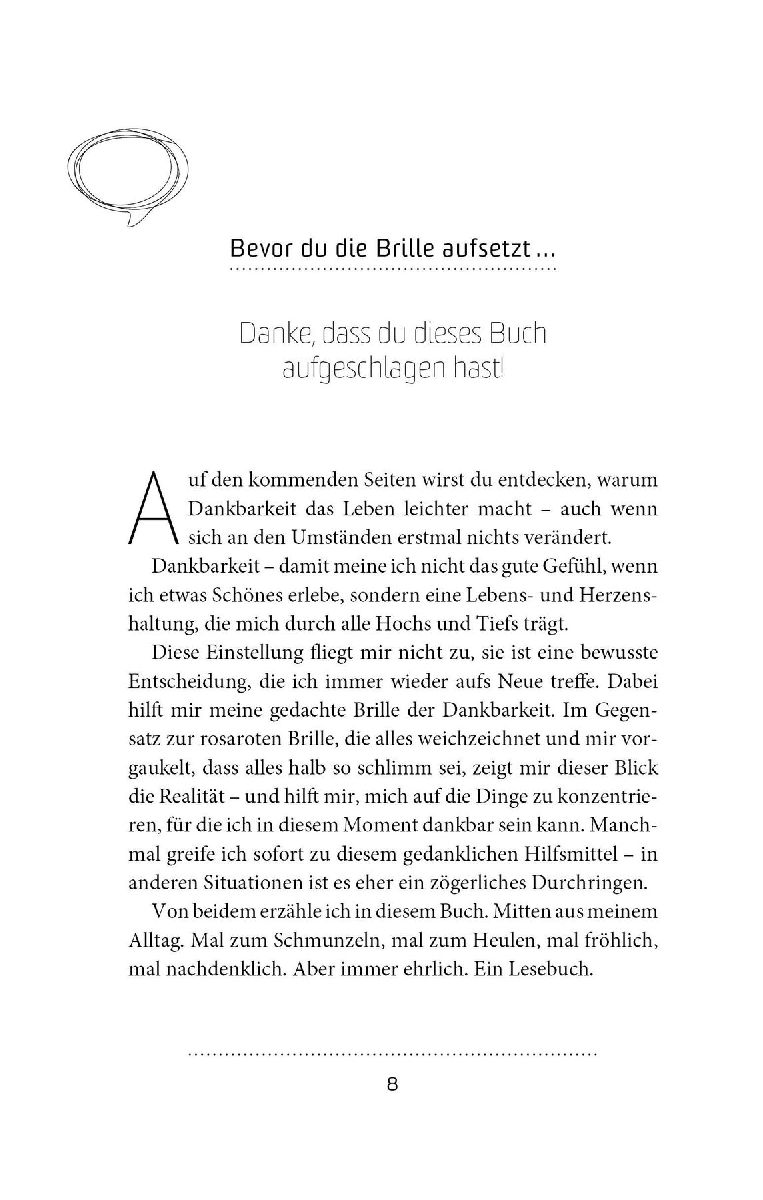 Die Brille der Dankbarkeit