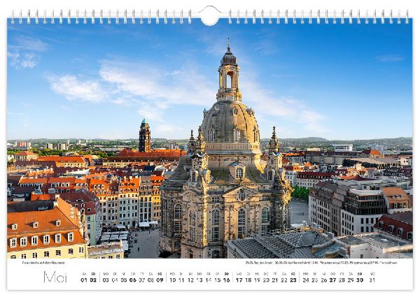 Kalender Dresden Elbflorenz 2027