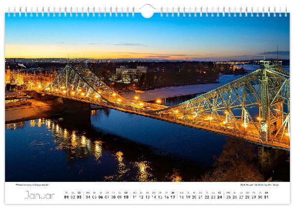 Kalender Dresden Elbflorenz 2027