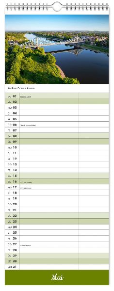 Küchenkalender Dresden und Umgebung 2027