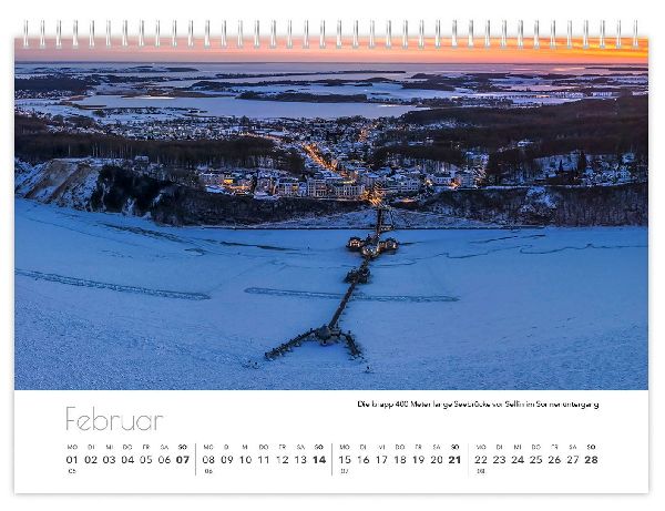 Kalender Rügen Luftaufnahmen kompakt 2027