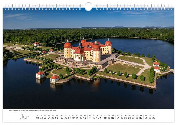 Kalender Sachsen von oben 2027 - Luftaufnahmen