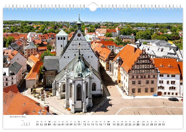 Kalender Sachsen von oben 2027 - Luftaufnahmen