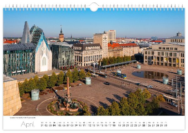 Kalender Sachsen von oben 2027 - Luftaufnahmen