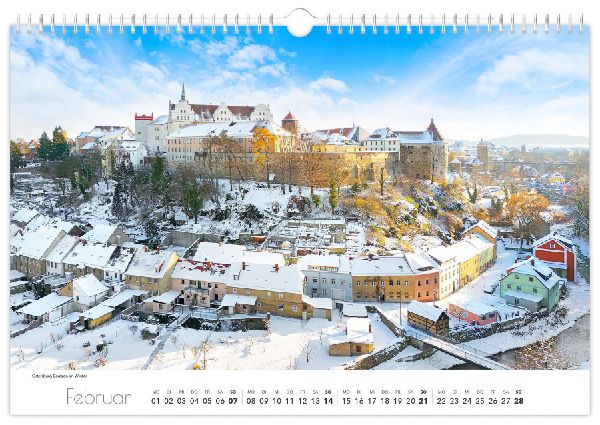 Kalender Sachsen von oben 2027 - Luftaufnahmen