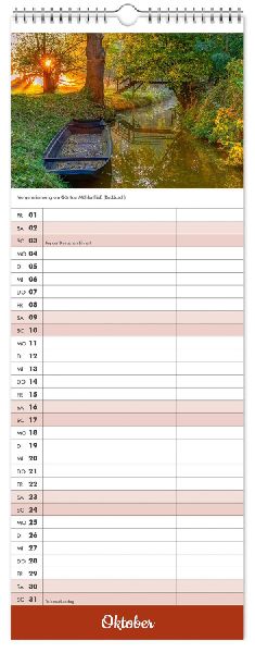 Küchenkalender Spreewald 2027 NEU! inkl. Rezepte