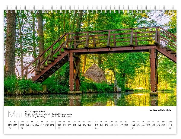 Kalender Spreewald kompakt - Peter Becker 2027
