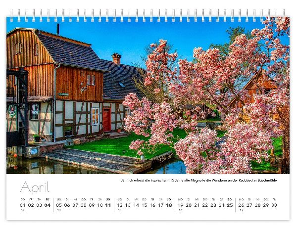 Kalender Spreewald kompakt - Peter Becker 2027