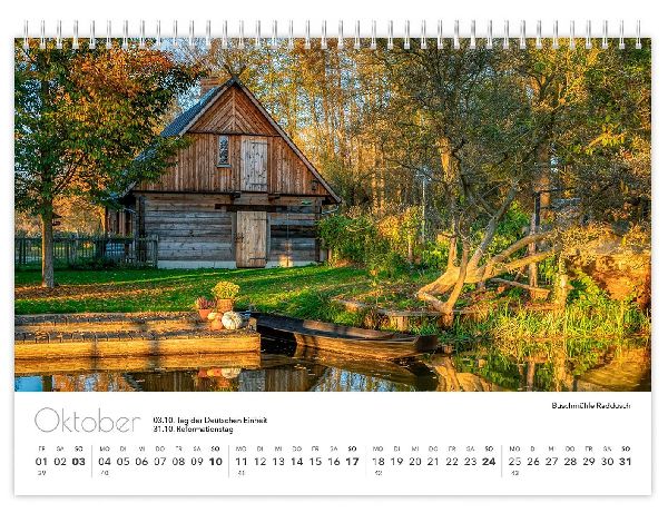 Kalender Spreewald kompakt - Peter Becker 2027