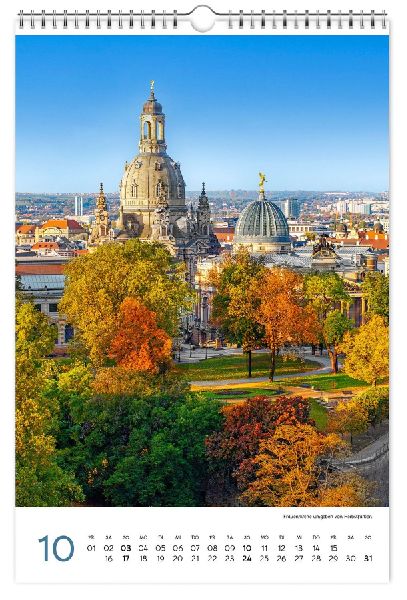 Kalender Dresden und Sächsische Schweiz 2027