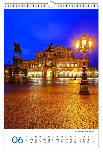 Kalender Dresden und Sächsische Schweiz 2027