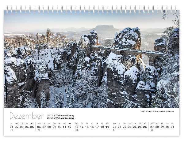 Kalender Sächsische Schweiz kompakt 2027