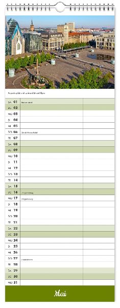 Küchenkalender Leipzig 2027