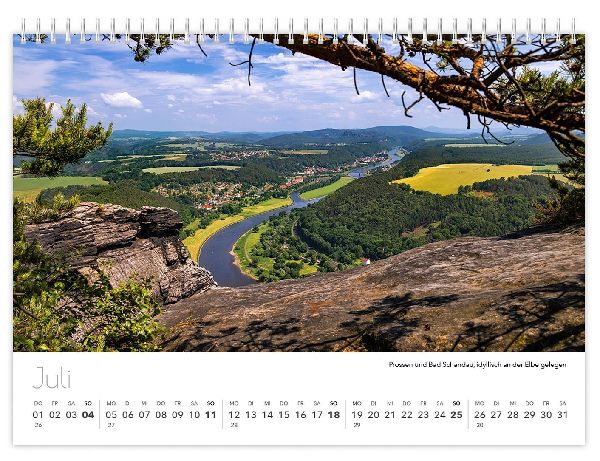 Kalender Sächsische Schweiz kompakt 2027